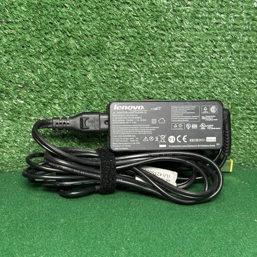 LENOVO ADLX45DLC2A 20V 2.25A 45W Genuine Original AC Power Adapter Charger
